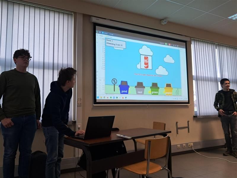 AI Afval Sortering Pygame game